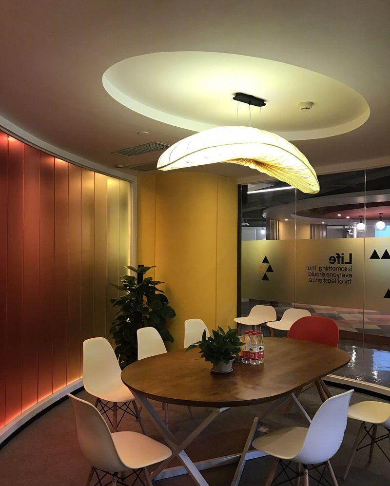 广州蓝弧文化办公空间 | 现代简约设计之美-12