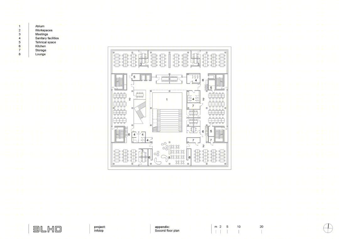 自给自足的有机体 · 克罗地亚 Infobip 混合建筑丨3LHD-43