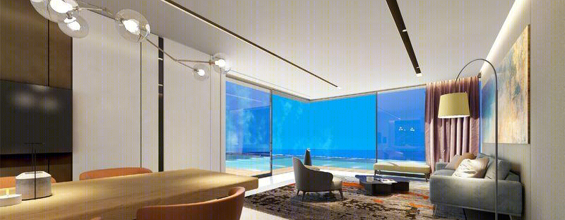 美国天宁岛极简海景别墅-21