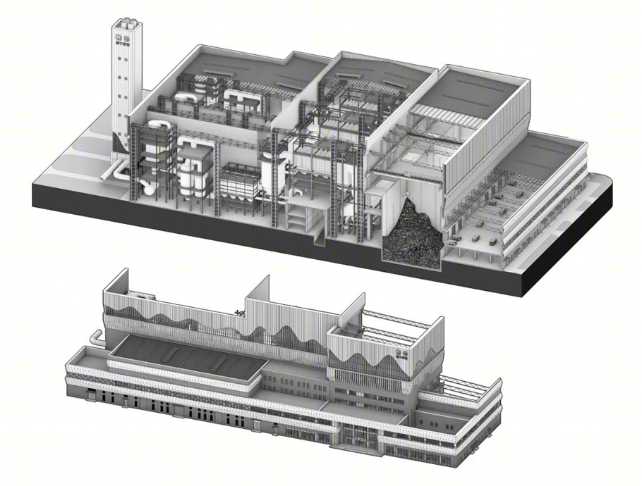 南宁双定循环经济产业园垃圾焚烧发电厂丨中国南宁丨UUA建筑师事务所-20