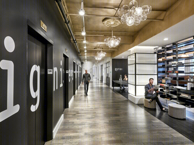 纽约 Gyro 公司办公室,历史建筑中的创意中心-6