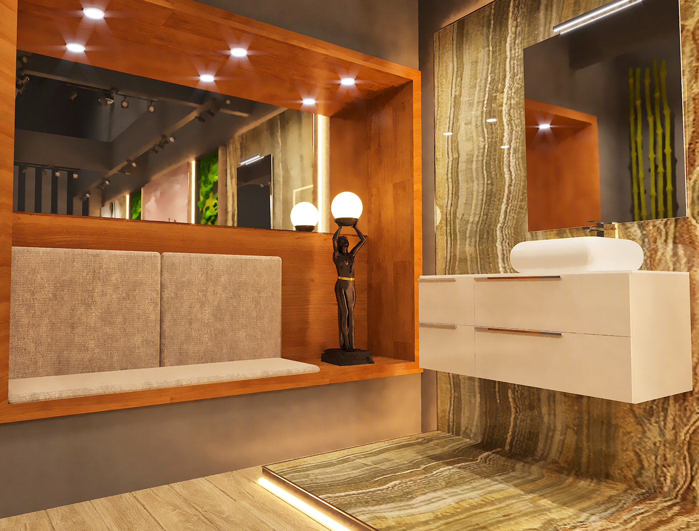 Anastasiya Gushchina丨展厅丨Showroom Design in the field of Bathroom-5
