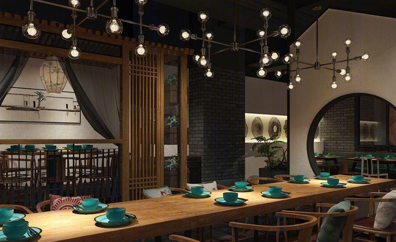 中秋万达店主题餐厅设计-24