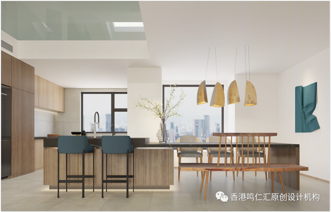 中信国安城 220㎡简约纯净空间,鸣仁汇设计展现宽敞明亮之美-26