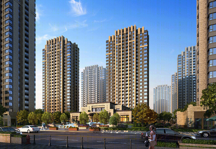 杭州融创瑷颐湾住宅景观-16