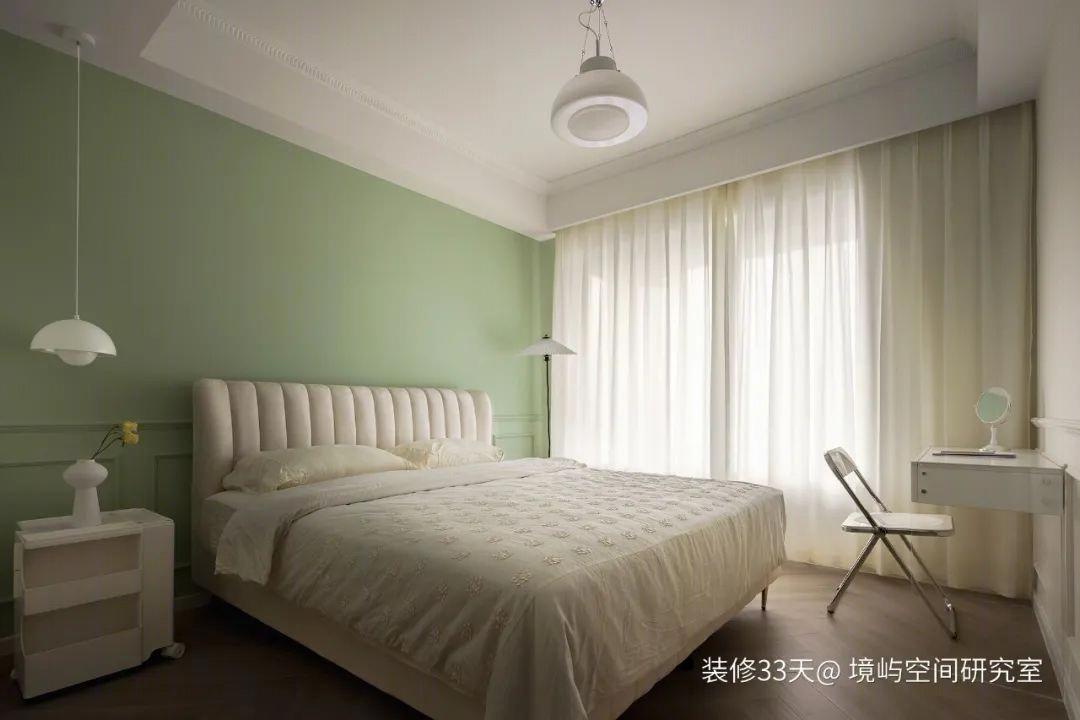 117 平法式复古婚房丨中国湖南丨境屿空间研究室-42