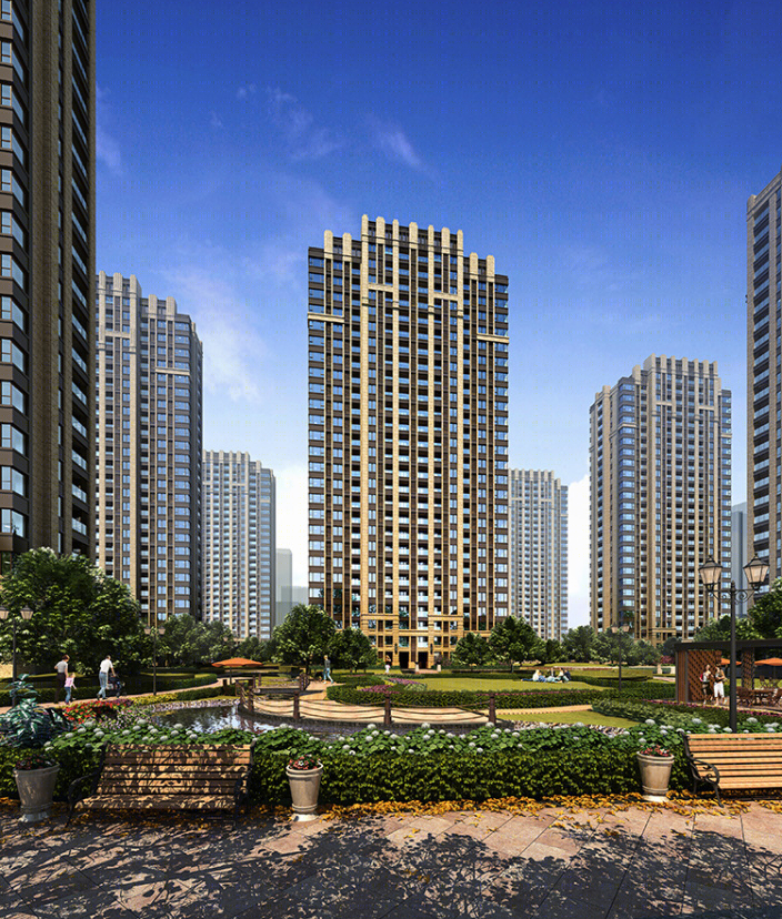 杭州融创瑷颐湾住宅景观-17