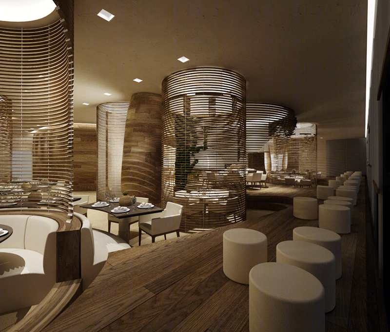 万豪 Serendipity 餐厅——自然元素打造的私密就餐空间-35