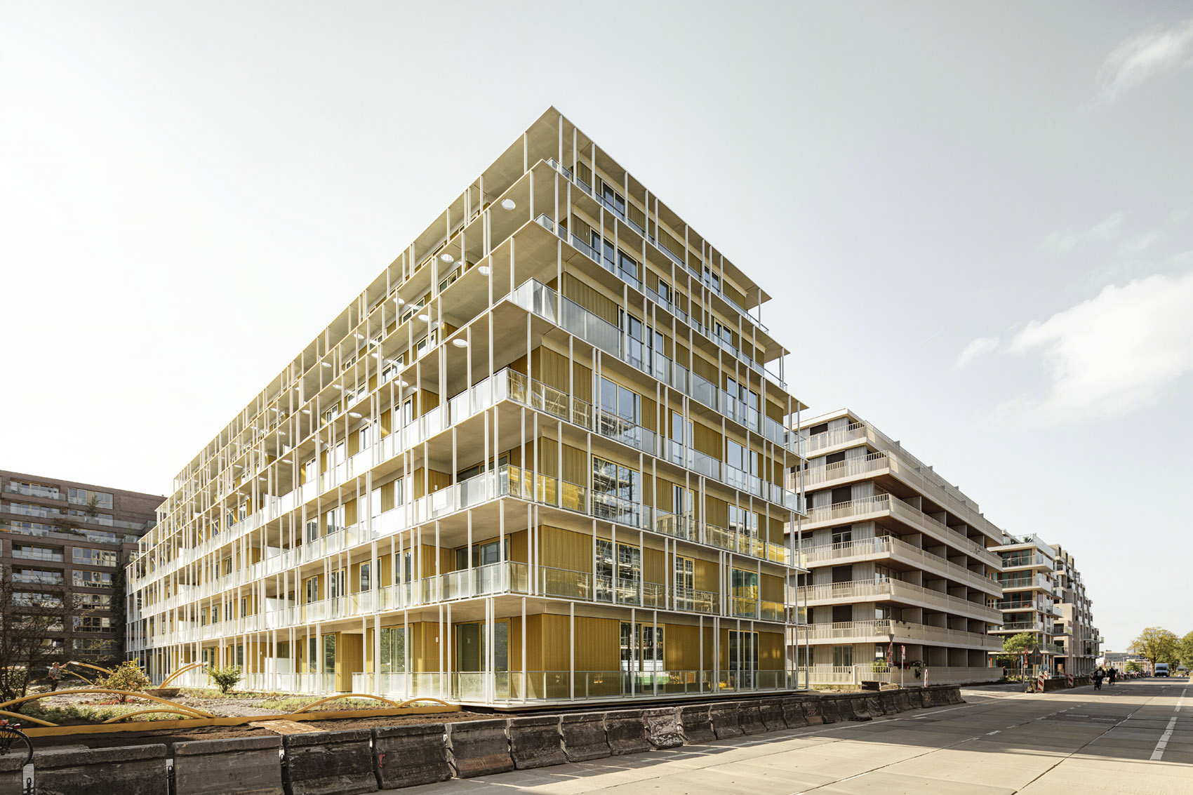 The Line 住宅楼丨荷兰阿姆斯特丹丨Orange Architects-3