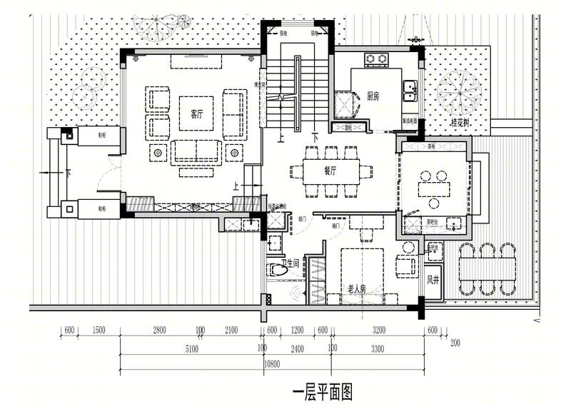 简中轻奢，三代同堂的祥和生活空间-12