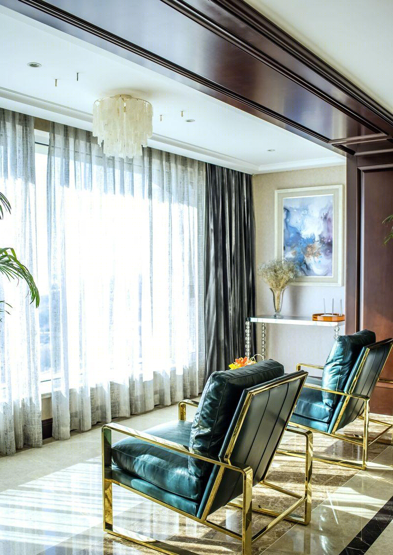 青岛天悦住宅 | 欧式浪漫与现代简约的完美融合-11