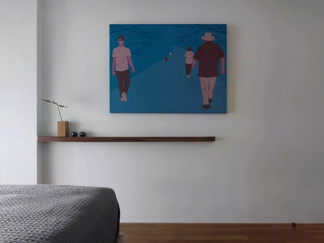 森林公园旁的 215㎡原木家族大宅-48