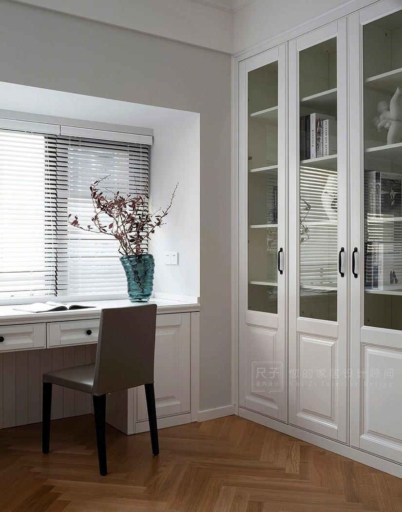 雾蓝之都优雅现代美式家居-27