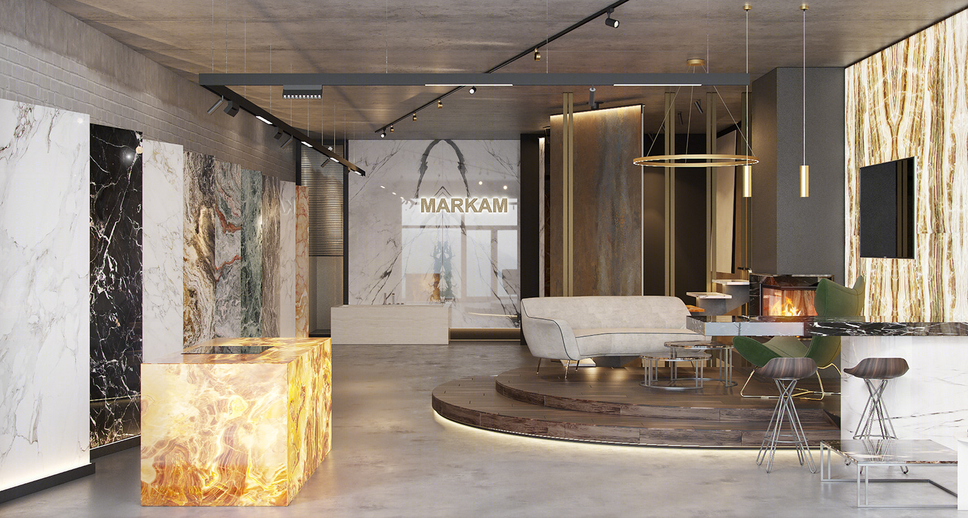 Anastasiya Gushchina丨展厅丨Marble_Showroom/2021-2