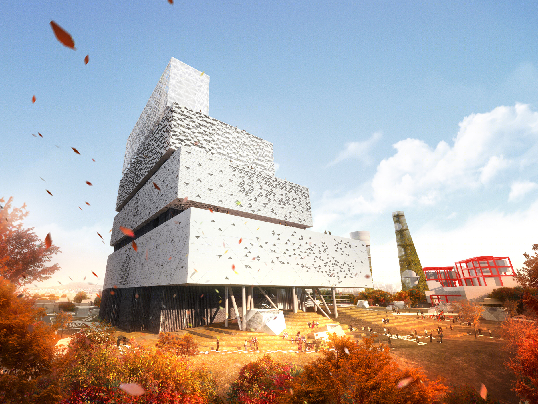 韩国KOMIPO热电厂丨HAEAHN Architecture,Haenglim-9