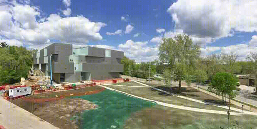 美国爱荷华大学新视觉艺术大楼-0