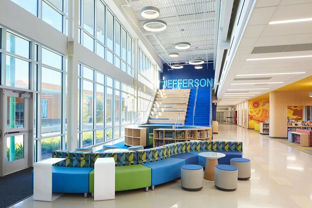 美国Jefferson Terrace Academy校园丨美国巴吞鲁日丨Grace Hebert Curtis Architects-14