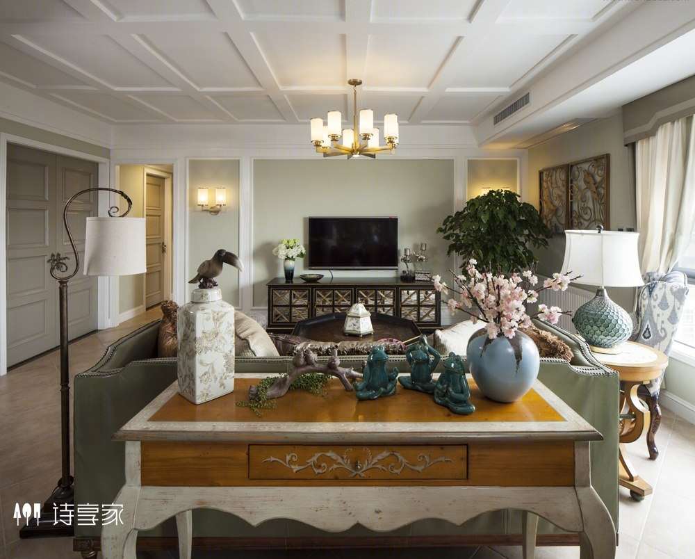 武汉诗享家现代美式湖景宅,享受生活品质-22