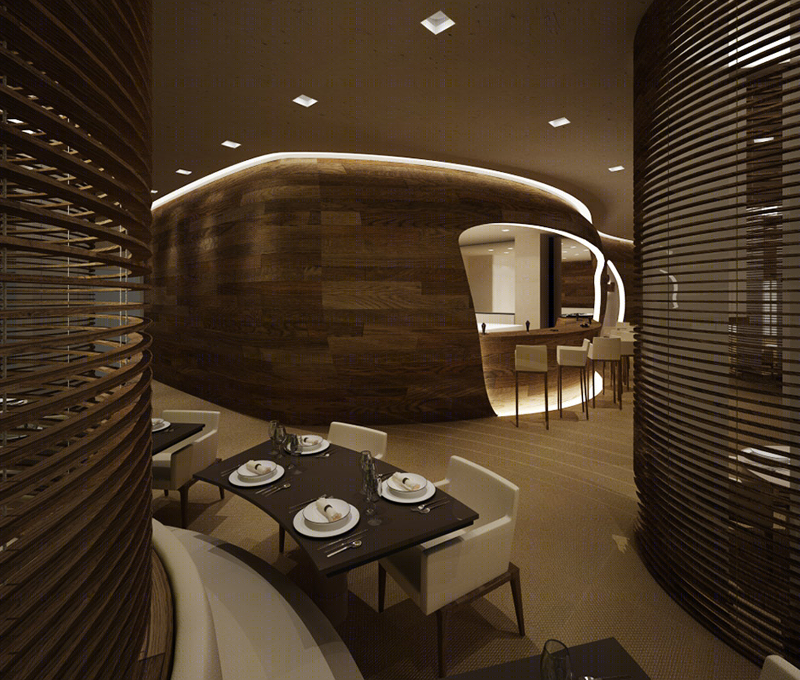 万豪 Serendipity 餐厅——自然元素打造的私密就餐空间-38