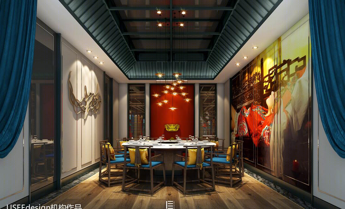 辣都麻府 | 传统中式风格火锅餐厅设计-37