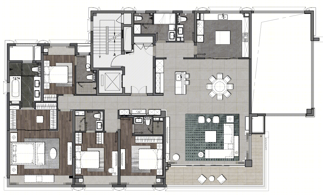 嘉宏·山和风华样板间丨中国常州丨EH DESIGN GROUP辉景室内设计团队-44