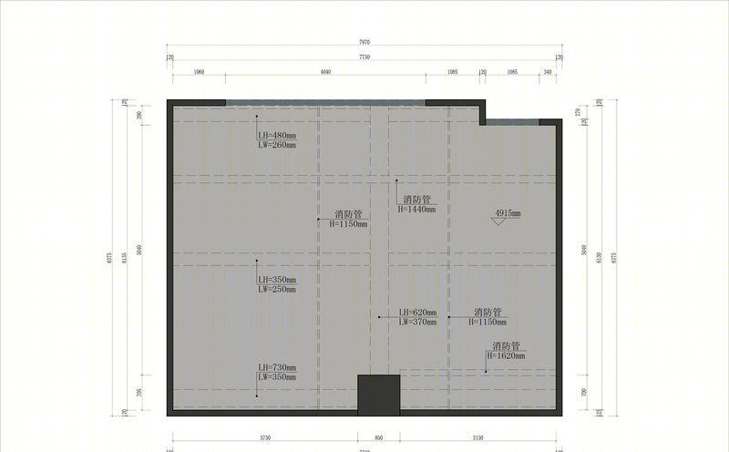 极奢主义 46m²空间打造小办公室-17