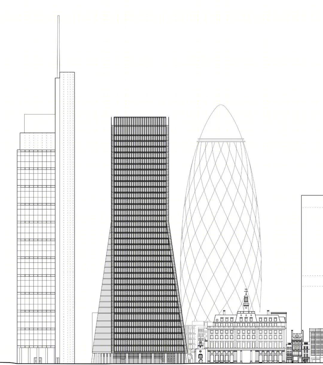 伦敦 100 Bishopsgate 办公建筑丨英国丨Allies and Morrison-42