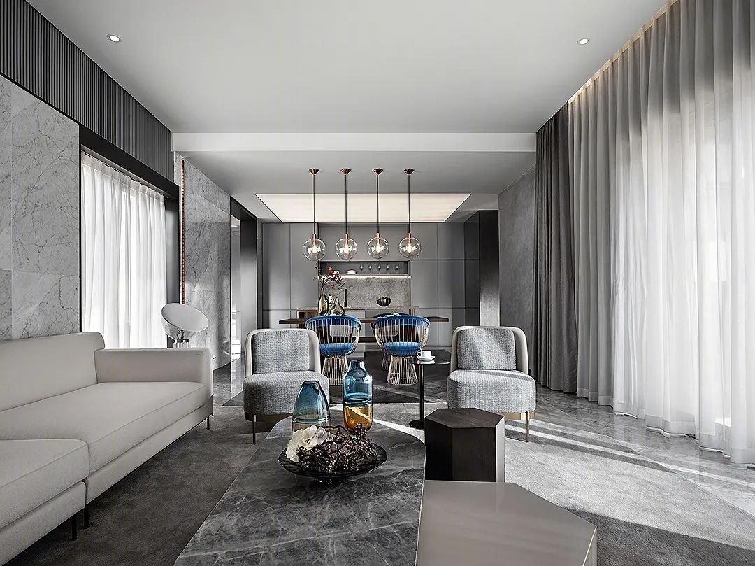 莫兰迪色奢华隐逸，芜湖万科江东府演绎江畔优雅人文风光-34