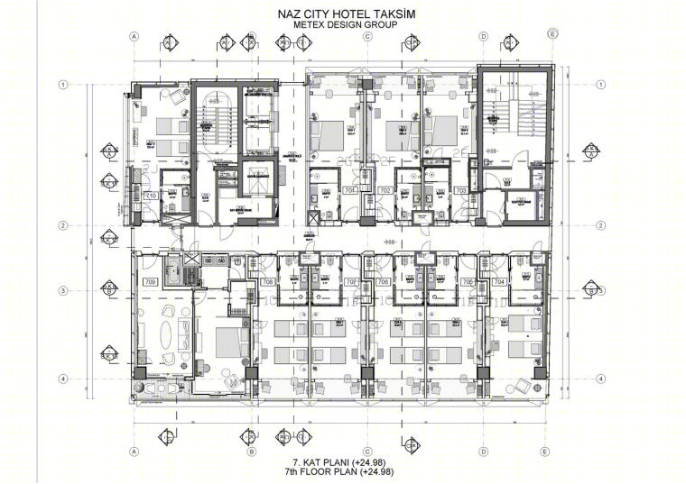 土耳其Taksim纳兹城酒店丨Metex Design Group-52