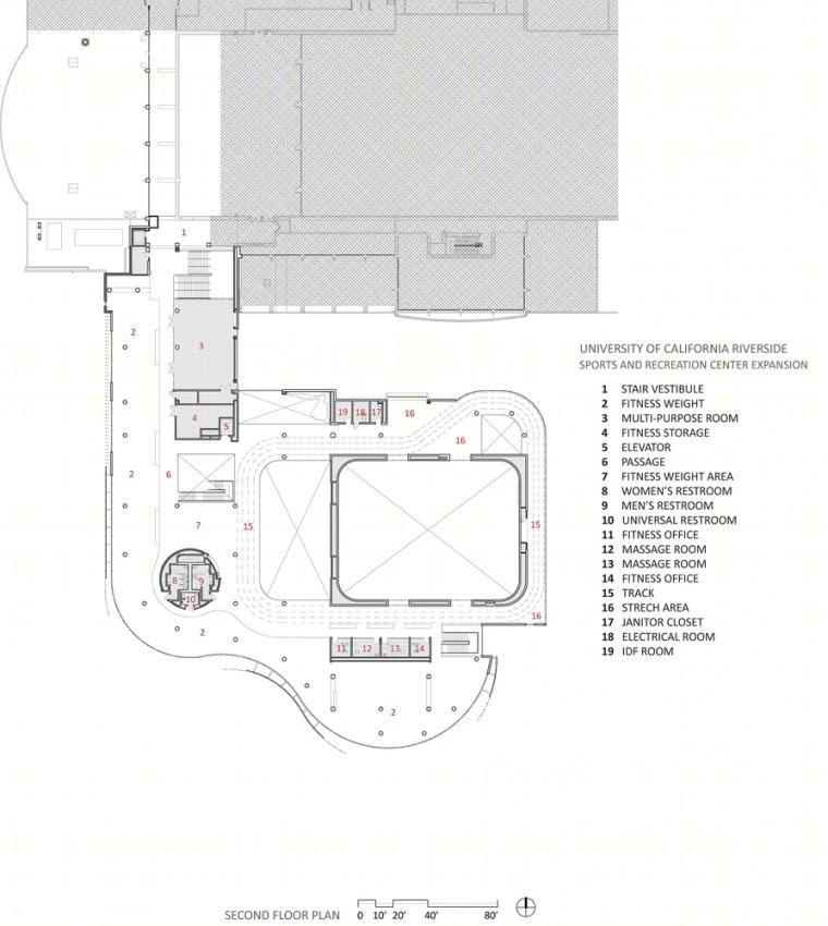 美国加州大学河滨分校学生娱乐中心丨CannonDesign-33