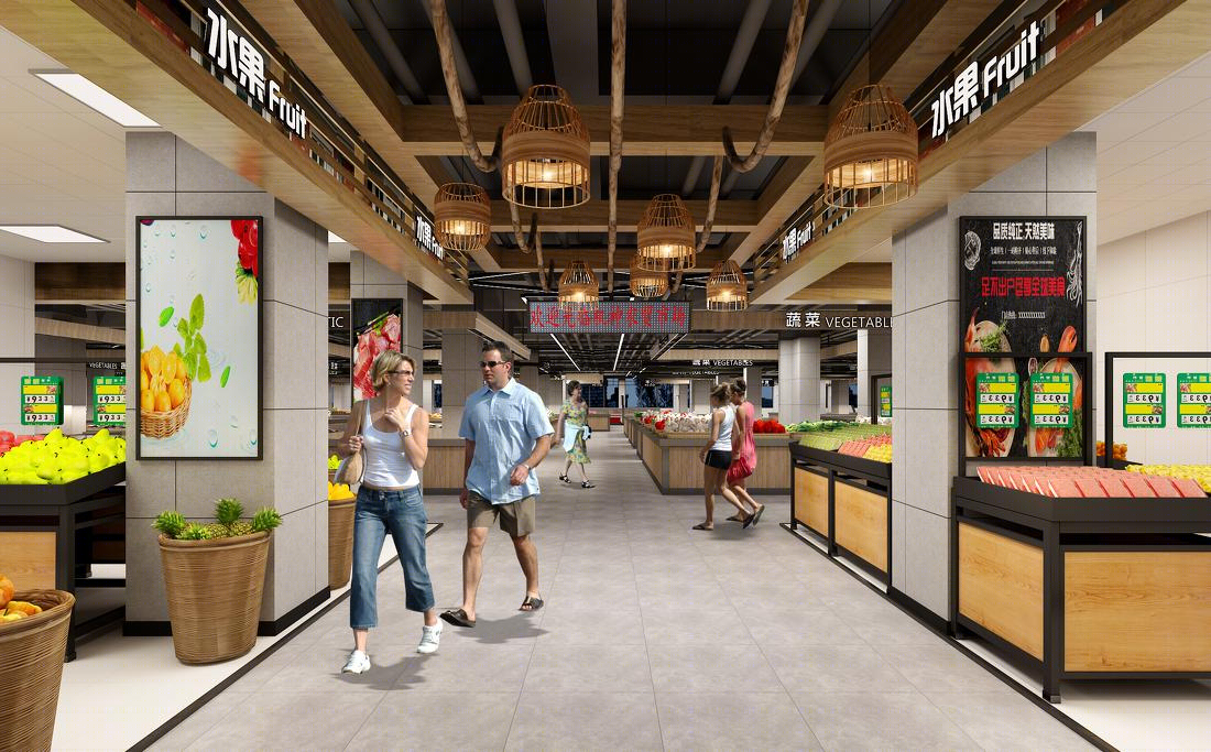 
农贸市场设计——杭州机神农贸市场改造升级 -0