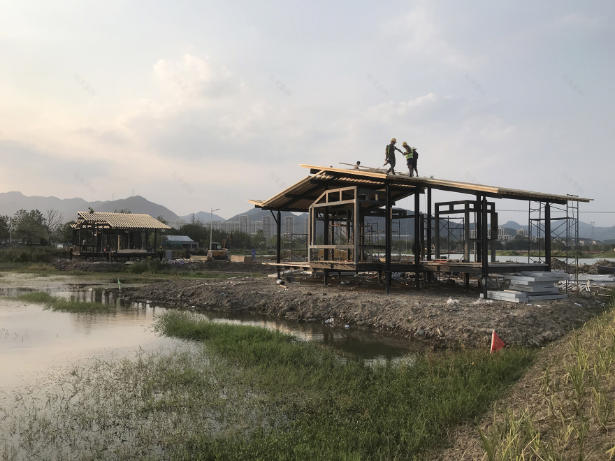 富阳阳陂湖湿地生态酒店丨中国杭州丨尌林建筑-119