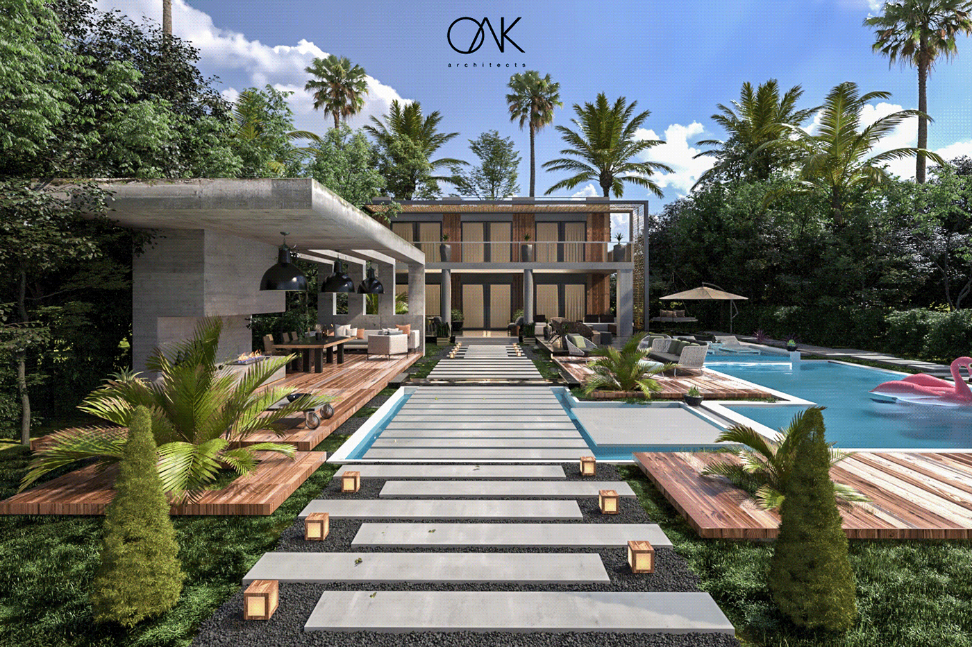 埃及现代别墅设计丨OAK ARCHITECTS-8