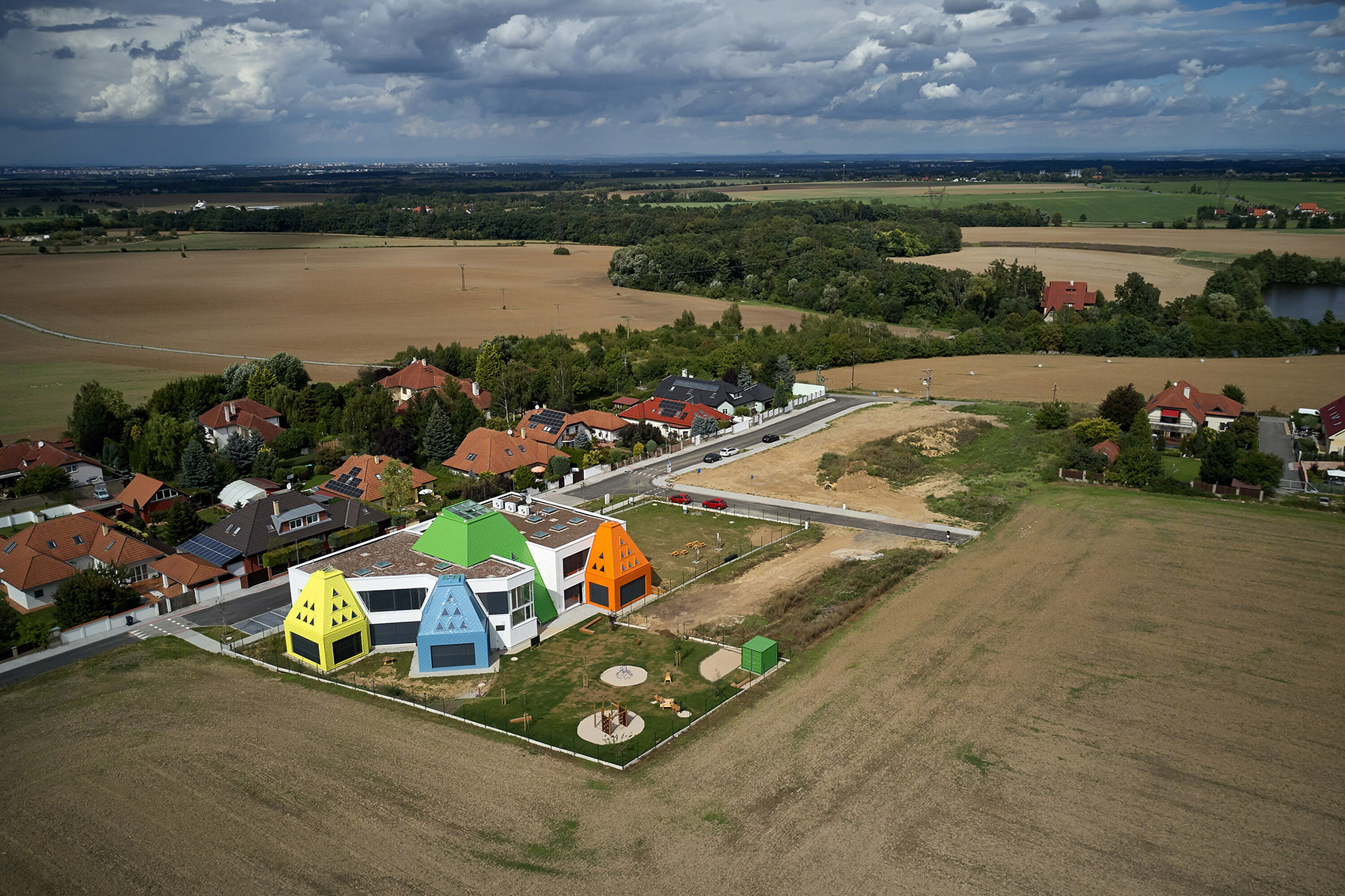 捷克 Větrník 幼儿园丨Architektura-53