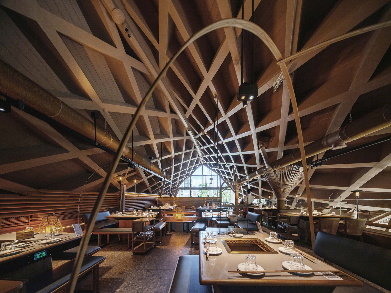 成都锦绣蜀味餐厅丨中国成都丨BEHIVE Architects-31