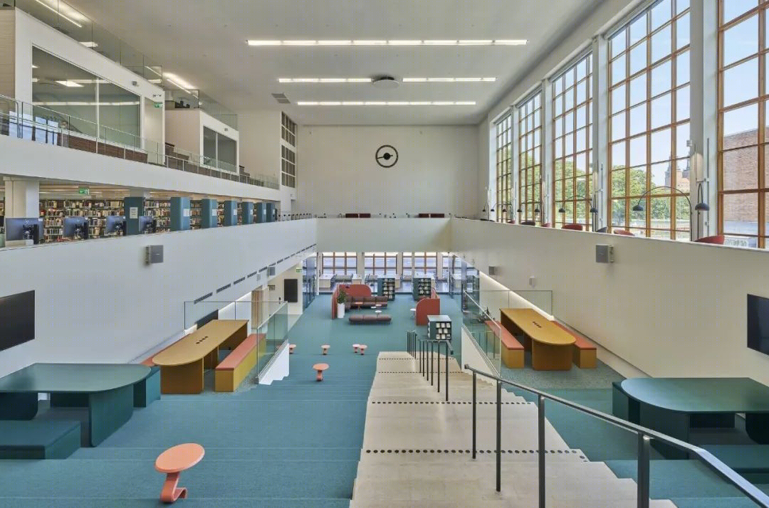 Mälardalen 大学 Eskilstuna 新校园丨瑞典丨丹麦 3XN 建筑事务所(建筑设计),AIX 建筑事务所(室内设计)-37