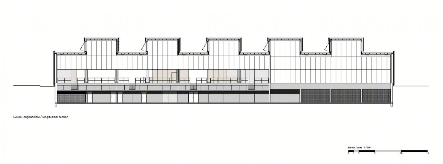 法国 Hacine Cherifi 体育馆丨Tectoniques Architects-76