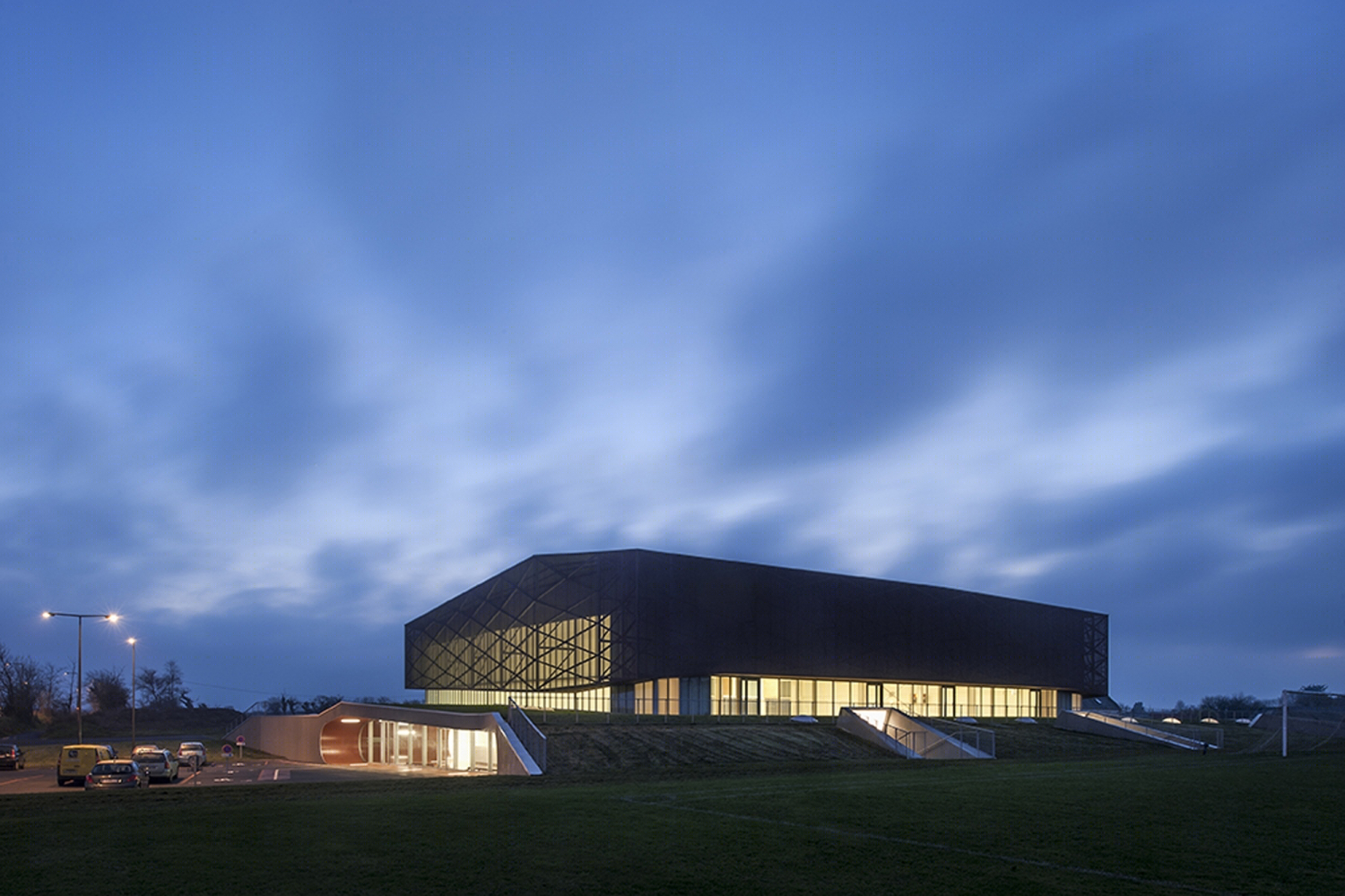 法国普拉伯内克体育馆丨Bohuon Bertic Architectes-22