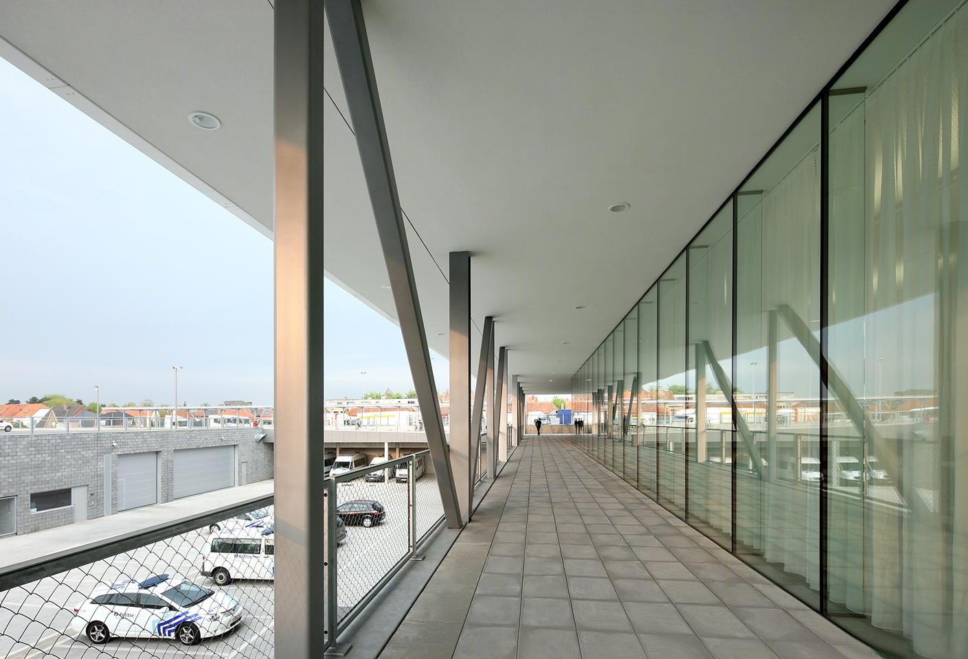 比利时布鲁日警察局丨Beel & Achtergael Architecten-27