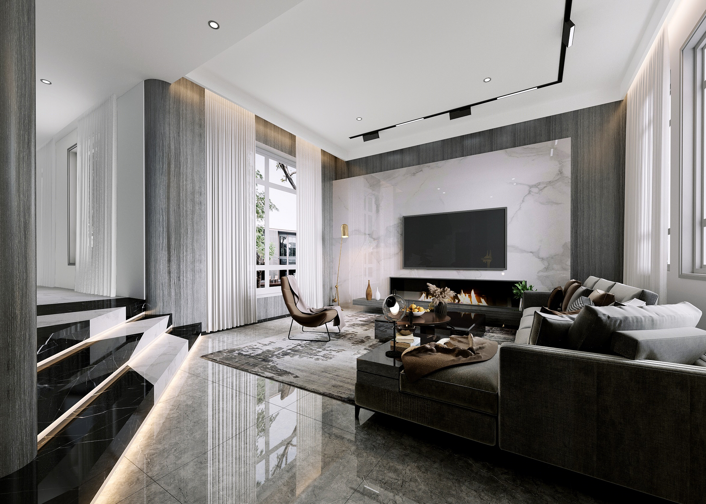 永定河孔雀城华园 | 大卫佩马吉的现代设计魅力-18