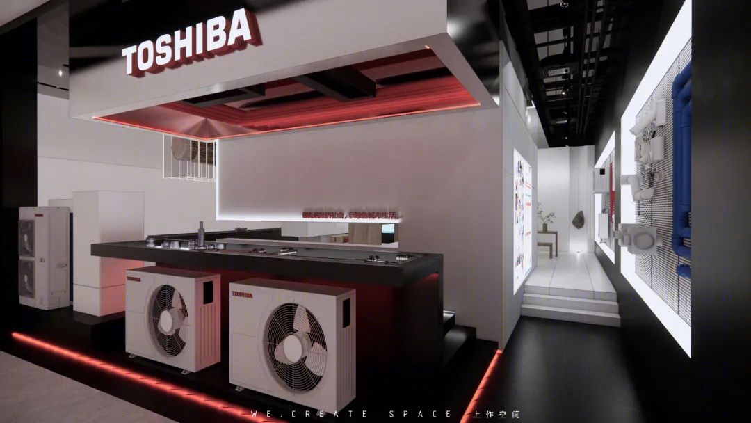 TOSHIBA 东芝空调展厅丨中国武汉丨上作空间设计-51