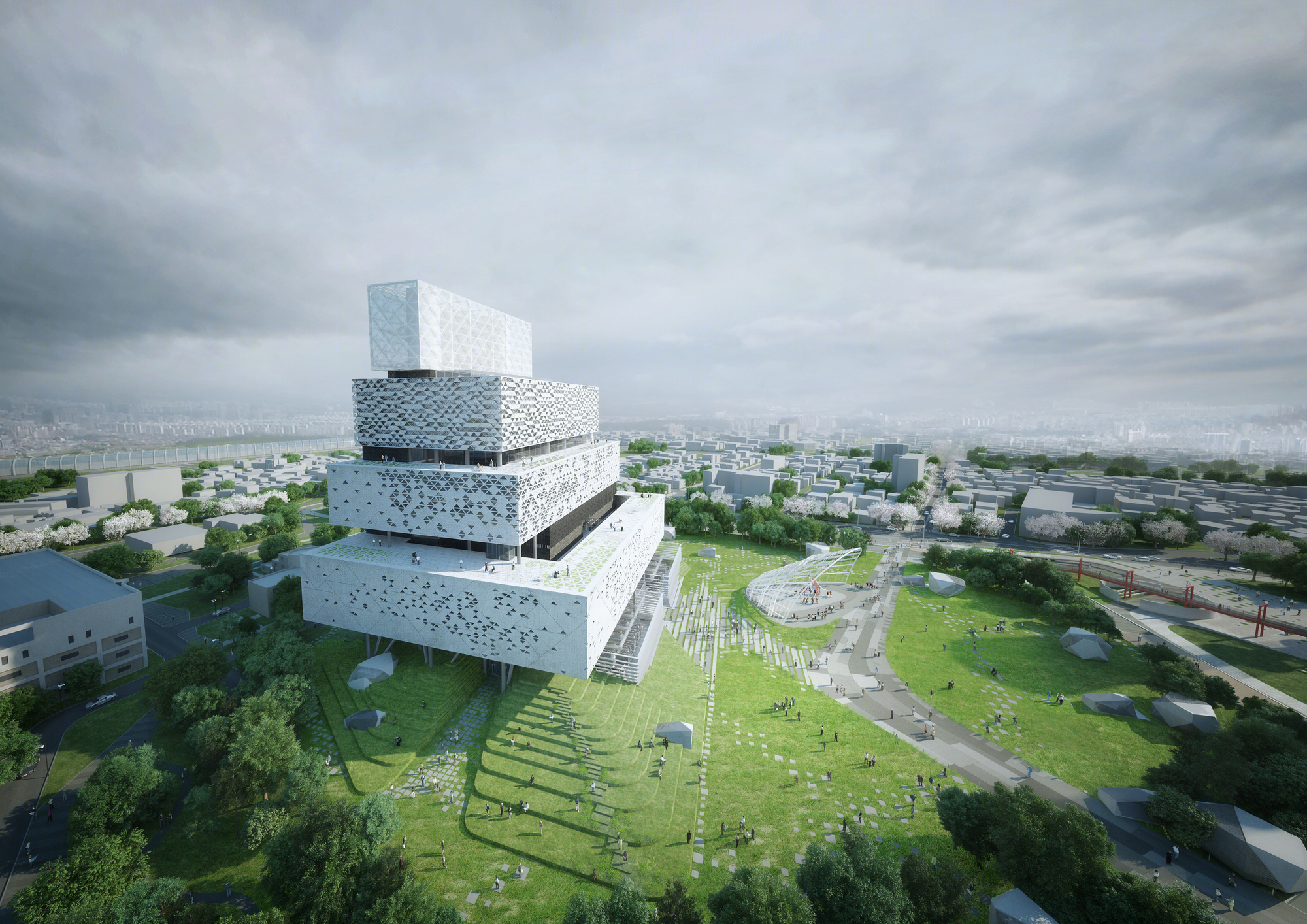 韩国KOMIPO热电厂丨HAEAHN Architecture,Haenglim-15