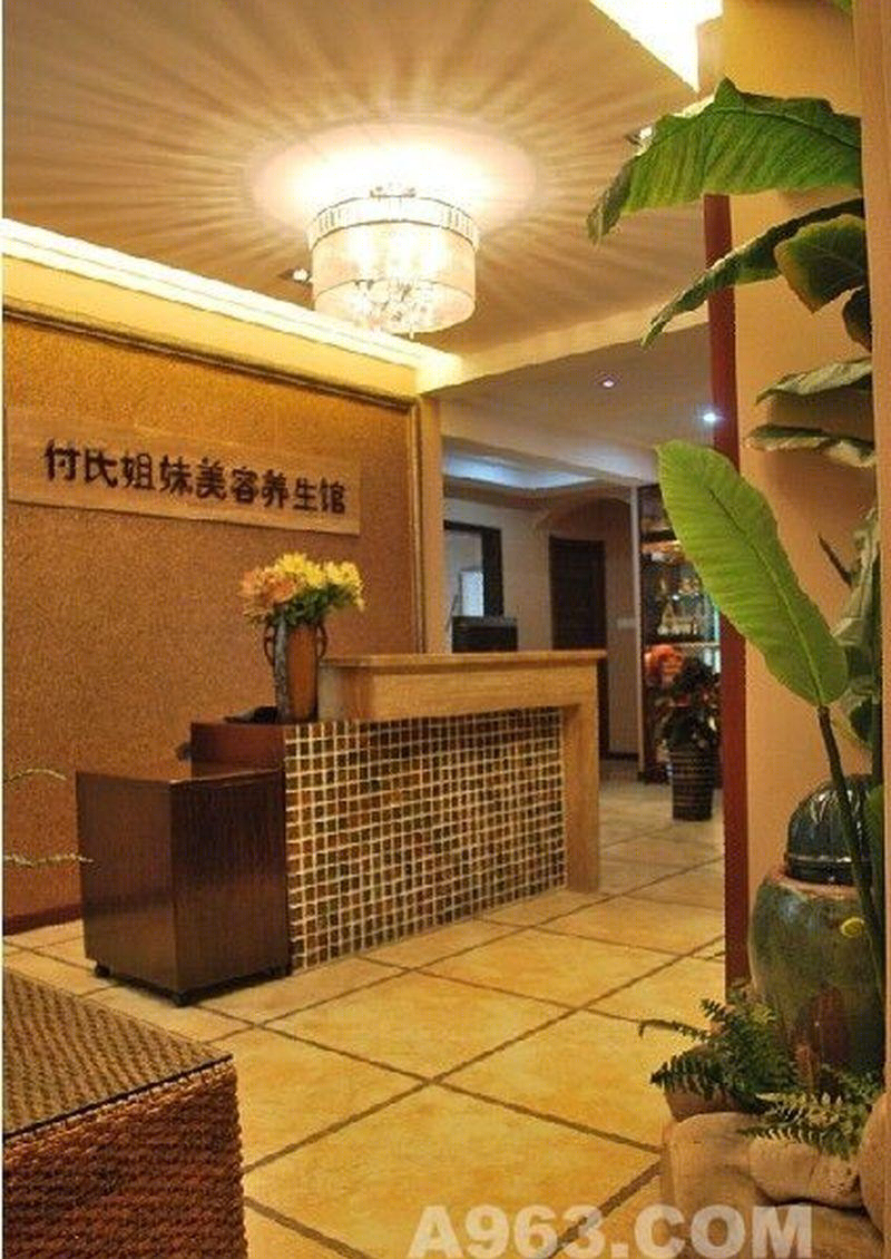 "明月松间照,清泉石上流"的田园风格美容院设计-49