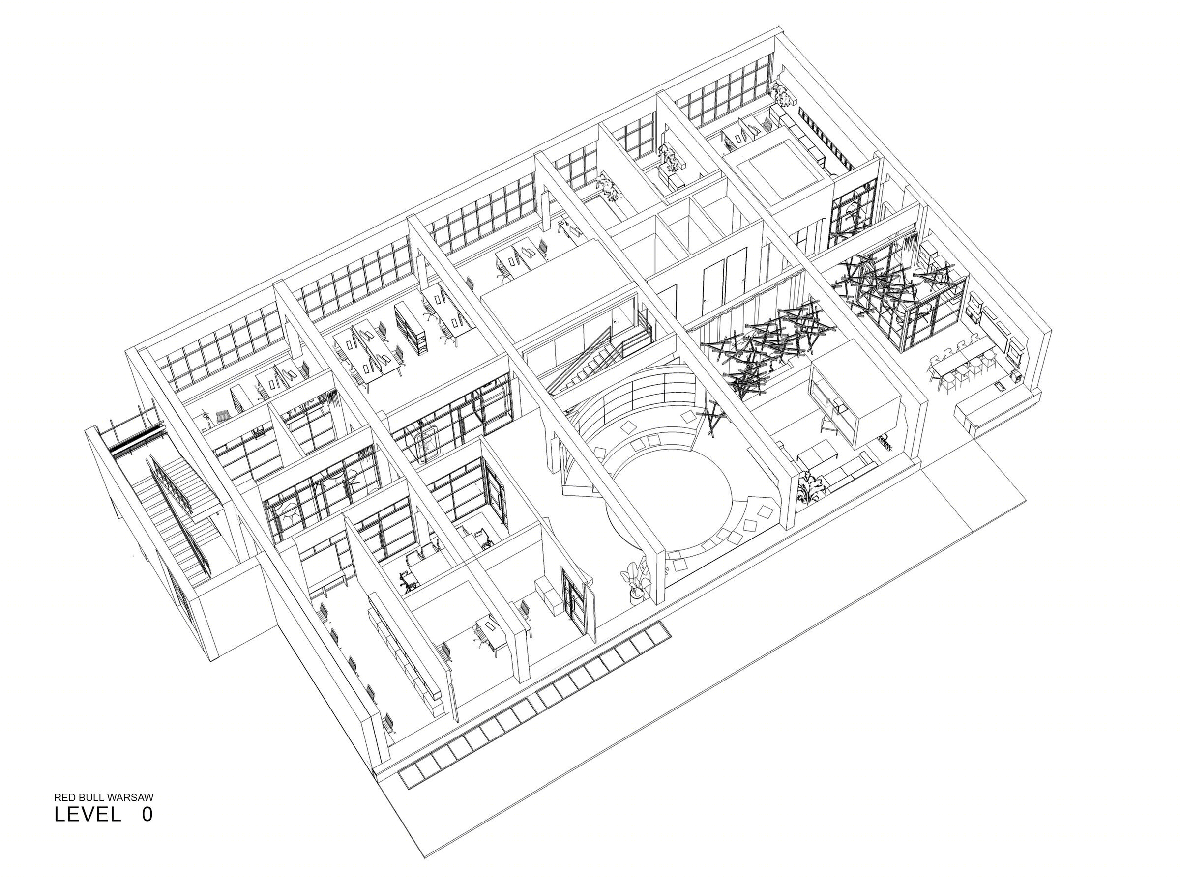 红牛华沙总部丨波兰华沙丨MXCF Architekci-31