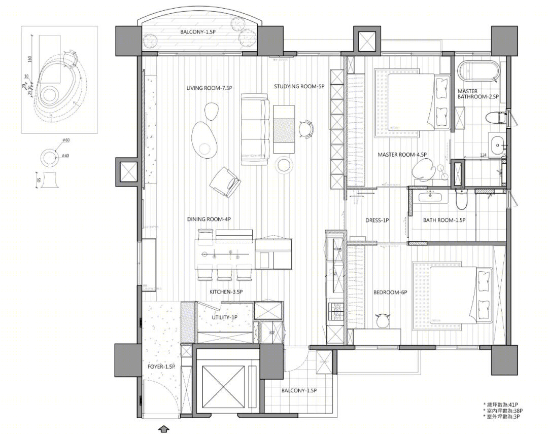 北欧简约侘寂住宅丨北欧建筑 CONCEPT-40