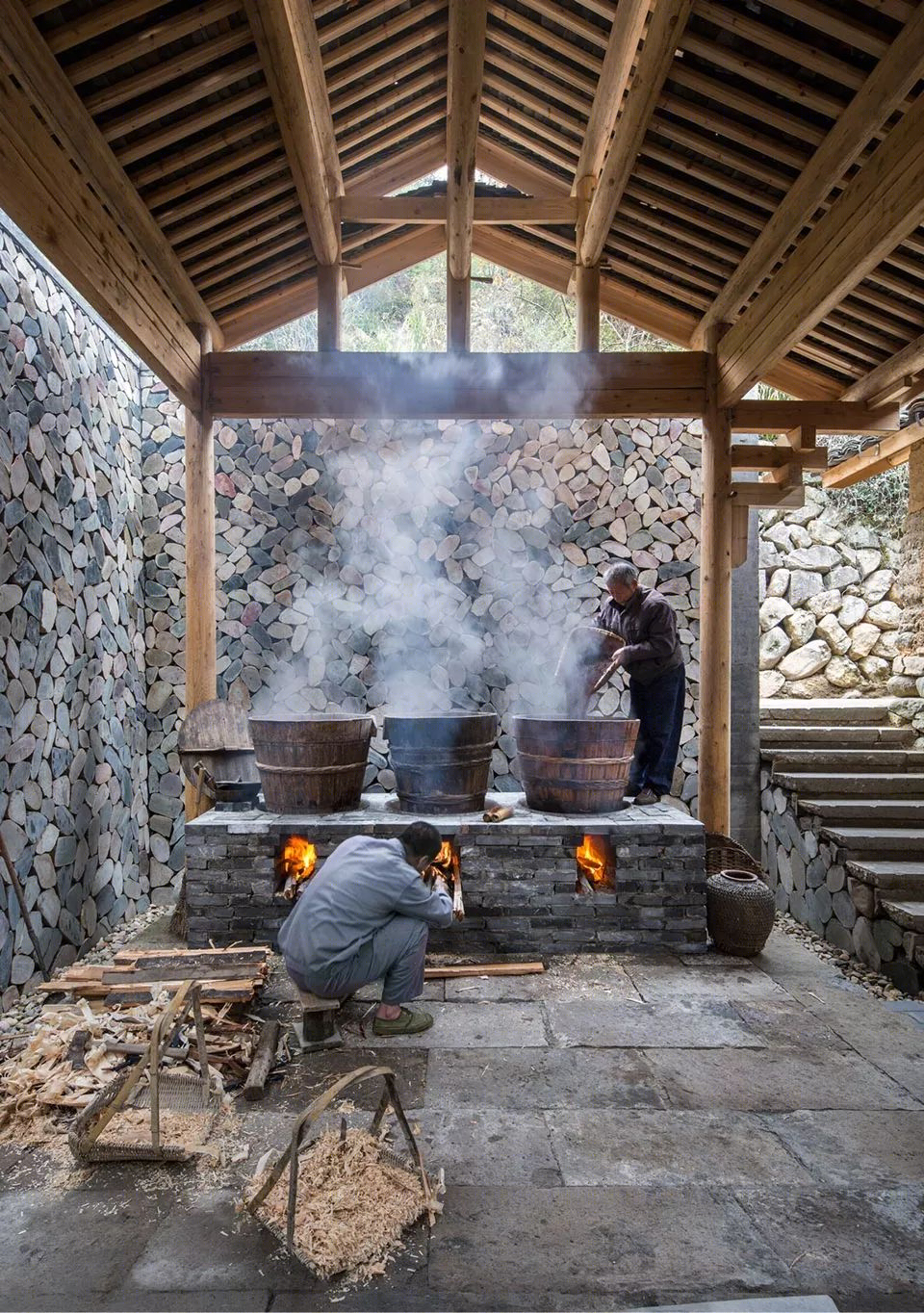 村民和游客共享的山茶油制作工坊-25