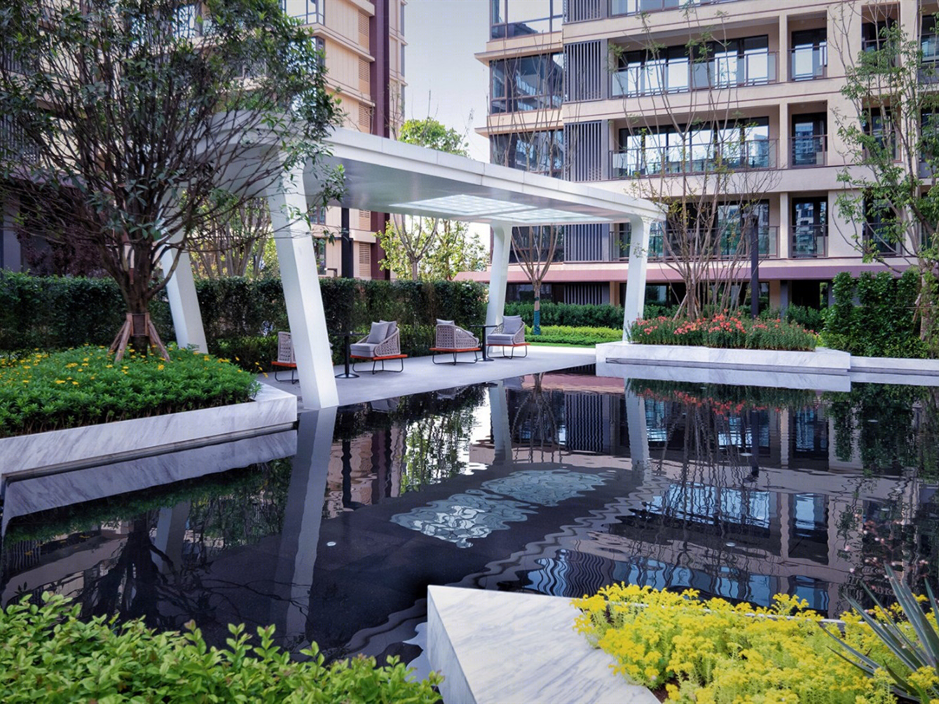 重庆龙湖开元·晶蓝住宅景观-2