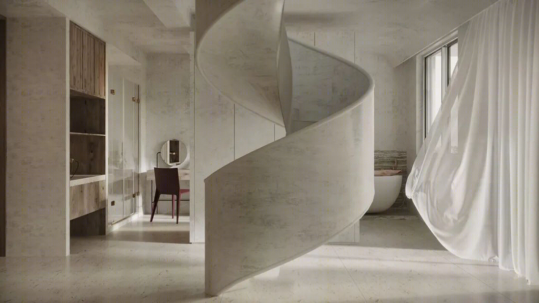 纯粹侘寂 | 辰佑设计的大宅空间-25