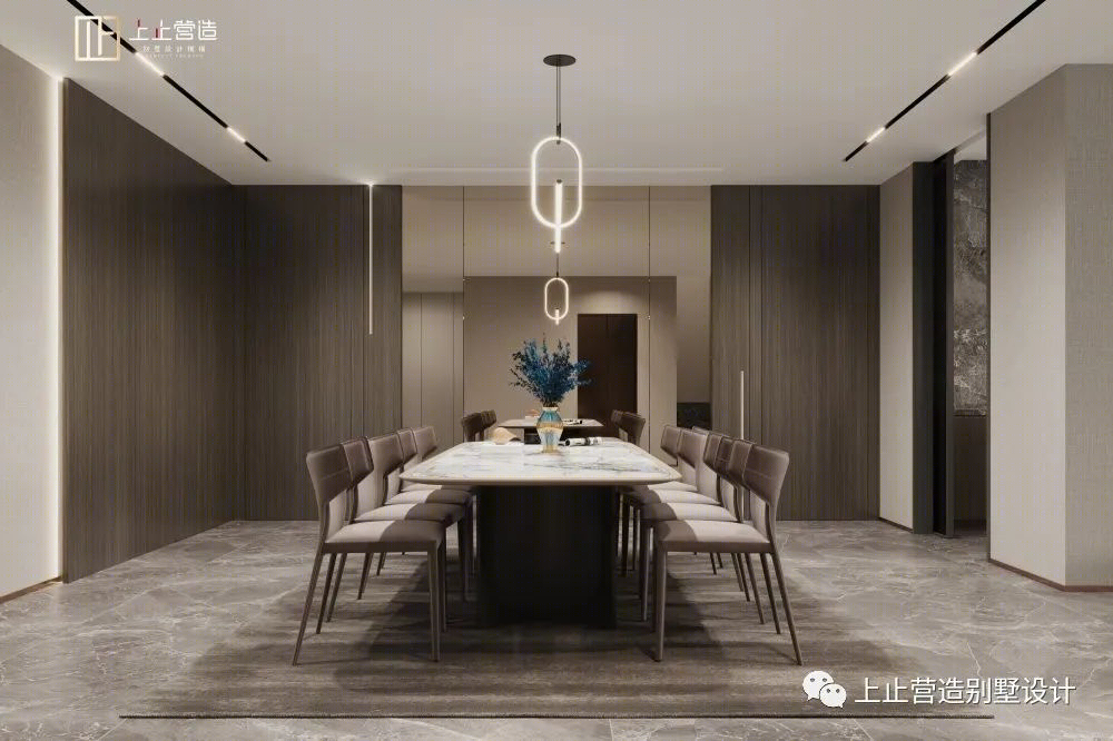 长春上峰小镇 · 现代简约雅墅丨中国长春丨上止营造别墅设计-14