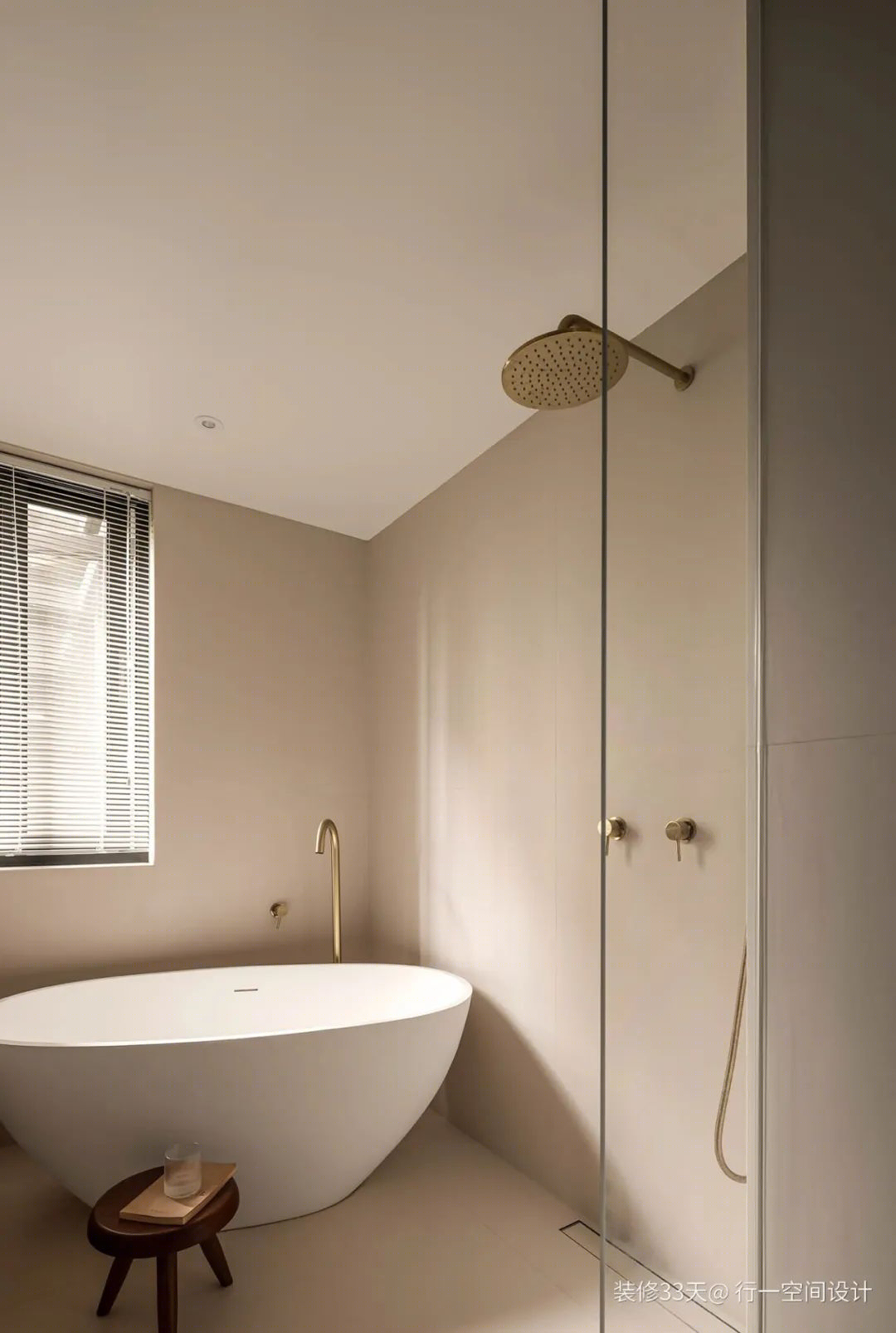 杭州 65 平小户型开放厨房与独立浴缸设计丨中国杭州丨行一空间设计（合肥）-43